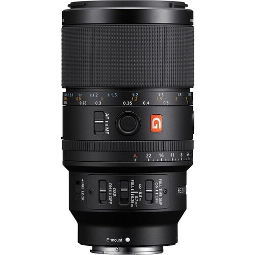 Sony FE 100mm f/2.8 Macro GM Lens (Sony E)